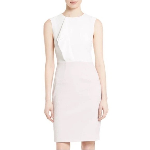 Ted Baker London Dress Sleeveless Illidd Sheath Dress In Lilac size 4 - Picture 3 of 14